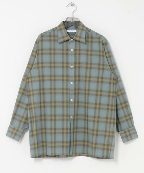 URBAN RESEARCH / アーバンリサーチ シャツ・ブラウス | SHEER CH SQUARE CUT SHIRTS | 詳細9