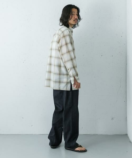 URBAN RESEARCH / アーバンリサーチ シャツ・ブラウス | SHEER CH SQUARE CUT SHIRTS | 詳細26