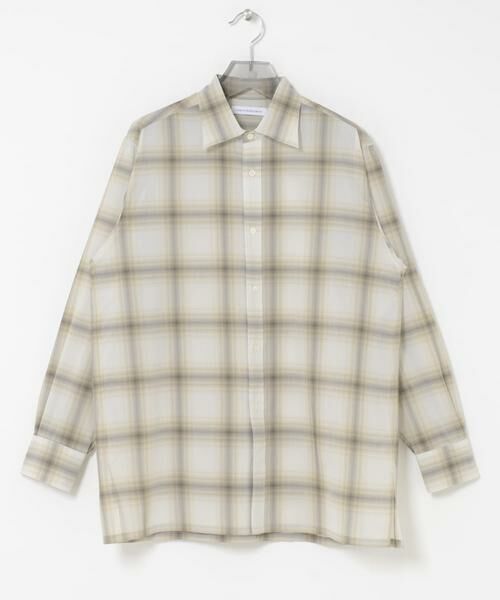 URBAN RESEARCH / アーバンリサーチ シャツ・ブラウス | SHEER CH SQUARE CUT SHIRTS | 詳細16