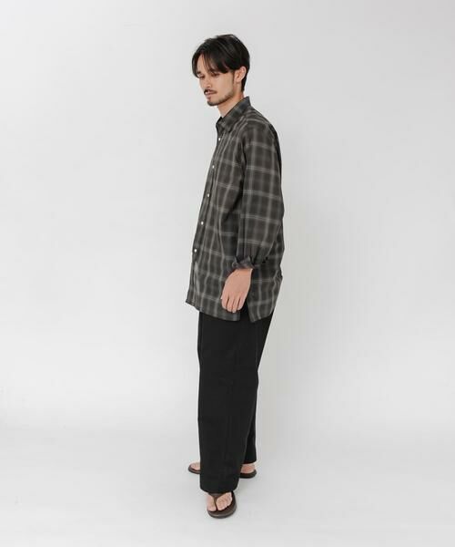 URBAN RESEARCH / アーバンリサーチ シャツ・ブラウス | SHEER CH SQUARE CUT SHIRTS | 詳細21