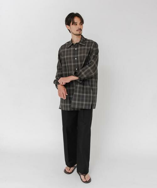 URBAN RESEARCH / アーバンリサーチ シャツ・ブラウス | SHEER CH SQUARE CUT SHIRTS | 詳細22