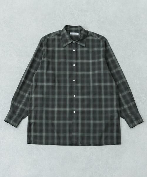 URBAN RESEARCH / アーバンリサーチ シャツ・ブラウス | SHEER CH SQUARE CUT SHIRTS | 詳細23