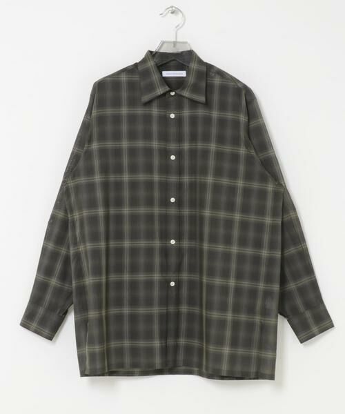 URBAN RESEARCH / アーバンリサーチ シャツ・ブラウス | SHEER CH SQUARE CUT SHIRTS | 詳細24