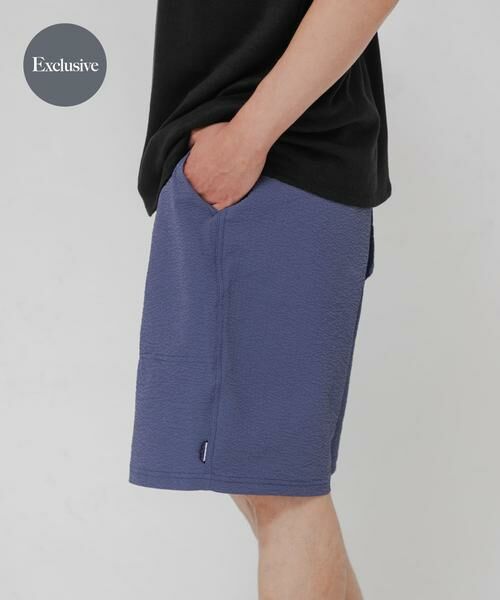 URBAN RESEARCH / アーバンリサーチ ショート・ハーフ・半端丈パンツ | 『別注』THOUSAND MILE×URBAN RESEARCH SWIM SHORTS(ブルー系その他)