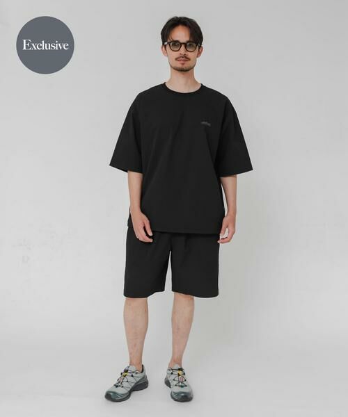 URBAN RESEARCH / アーバンリサーチ ショート・ハーフ・半端丈パンツ | 『別注』THOUSAND MILE×URBAN RESEARCH SWIM SHORTS(ブラック)