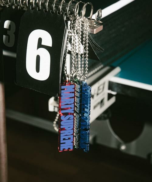 URBAN RESEARCH / アーバンリサーチ キーホルダー・ストラップ | URBAN RESEARCH×MARTY SUPREME×A24　MS LOGO KEY CHARME（レッド系その他）