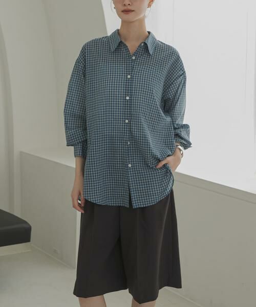 URBAN RESEARCH / アーバンリサーチ シャツ・ブラウス | シアーチェックシャツ | 詳細12