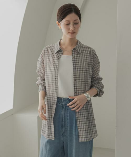 URBAN RESEARCH / アーバンリサーチ シャツ・ブラウス | シアーチェックシャツ | 詳細24