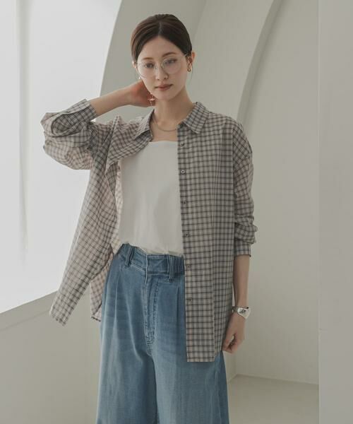 URBAN RESEARCH / アーバンリサーチ シャツ・ブラウス | シアーチェックシャツ | 詳細25