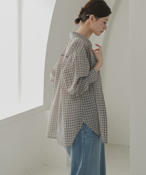 URBAN RESEARCH / アーバンリサーチ シャツ・ブラウス | シアーチェックシャツ | 詳細28