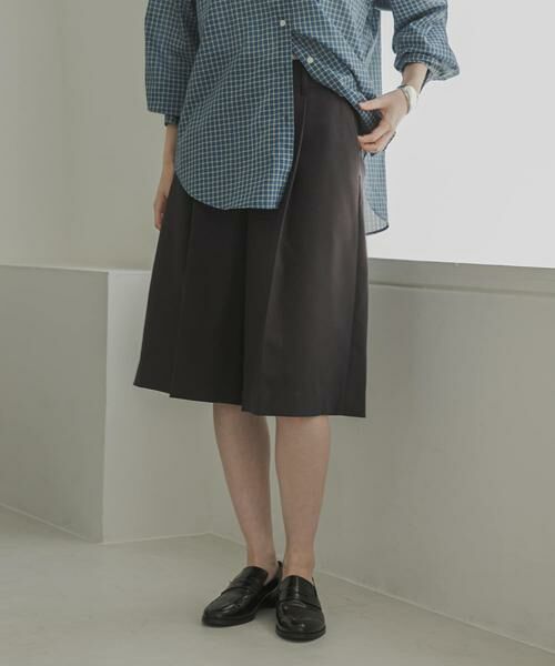 URBAN RESEARCH / アーバンリサーチ その他パンツ | ワイドハーフパンツ（チャコールグレー）