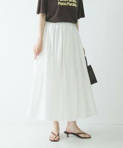 URBAN RESEARCH / アーバンリサーチ ロング・マキシ丈スカート | 撥水ギャザーボリュームスカート