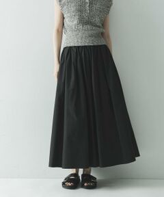 URBAN RESEARCH / アーバンリサーチ ロング・マキシ丈スカート | 撥水ギャザーボリュームスカート