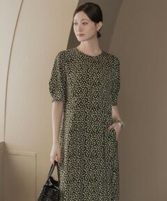 URBAN RESEARCH / アーバンリサーチ ワンピース | フラワープリントタックデザインワンピース