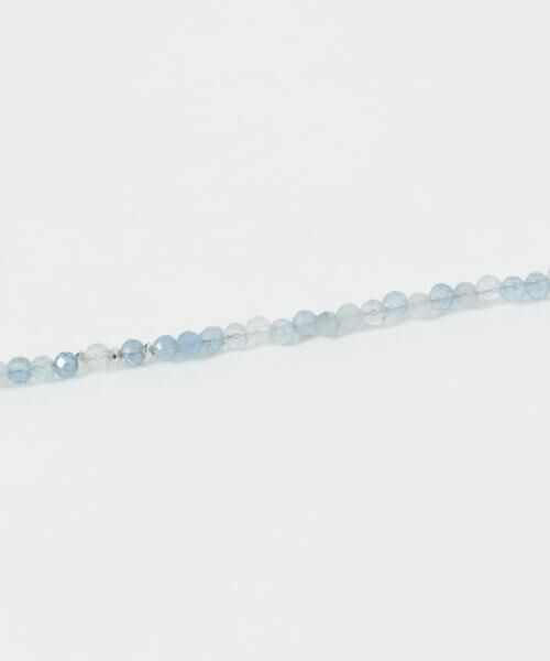 URBAN RESEARCH / アーバンリサーチ ネックレス・ペンダント・チョーカー | decor『デコール』　AQUAMARINE BEAD NECKLACE | 詳細3