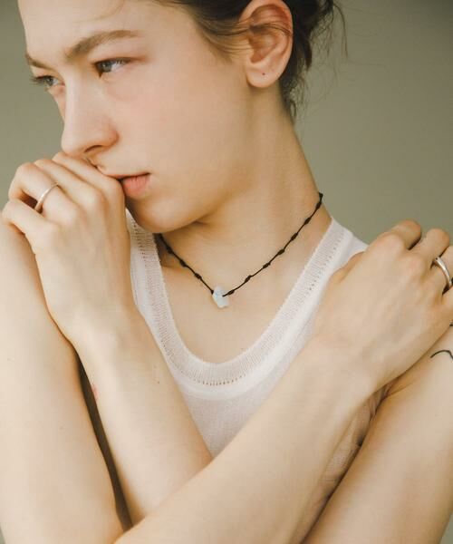 URBAN RESEARCH / アーバンリサーチ ネックレス・ペンダント・チョーカー | decor『デコール』　TIE CODE NECKLACE | 詳細5