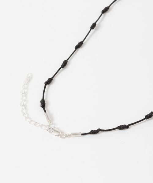 URBAN RESEARCH / アーバンリサーチ ネックレス・ペンダント・チョーカー | decor『デコール』　TIE CODE NECKLACE | 詳細11