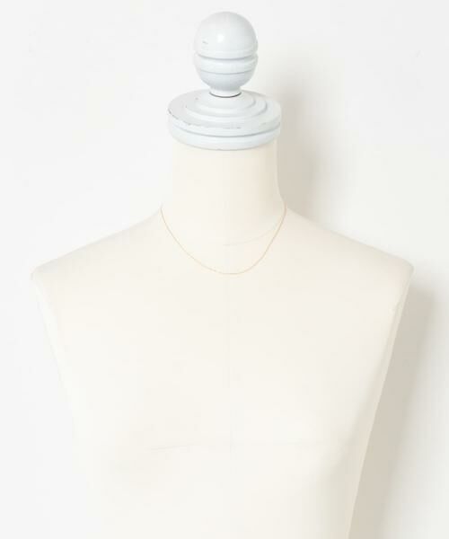 URBAN RESEARCH / アーバンリサーチ ネックレス・ペンダント・チョーカー | decor『デコール』　K18 SKIN NECKLACE | 詳細3