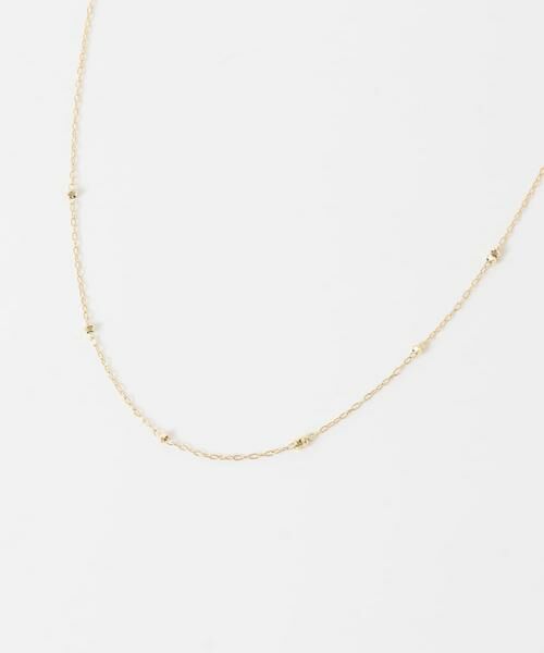 URBAN RESEARCH / アーバンリサーチ ネックレス・ペンダント・チョーカー | decor『デコール』　K10 DOT NECKLACE | 詳細2