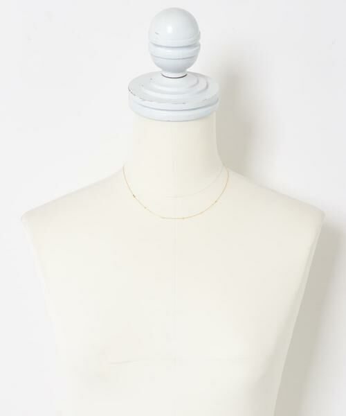 URBAN RESEARCH / アーバンリサーチ ネックレス・ペンダント・チョーカー | decor『デコール』　K10 DOT NECKLACE | 詳細3