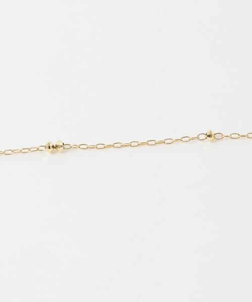 URBAN RESEARCH / アーバンリサーチ ネックレス・ペンダント・チョーカー | decor『デコール』　K10 DOT NECKLACE | 詳細5