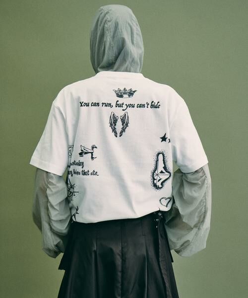 URBAN RESEARCH / アーバンリサーチ Tシャツ | Teya　TATOO T-SHIRTS | 詳細9