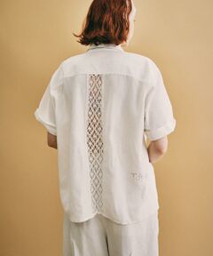 URBAN RESEARCH / アーバンリサーチ シャツ・ブラウス | Teya　LACE PANEL SHIRTS