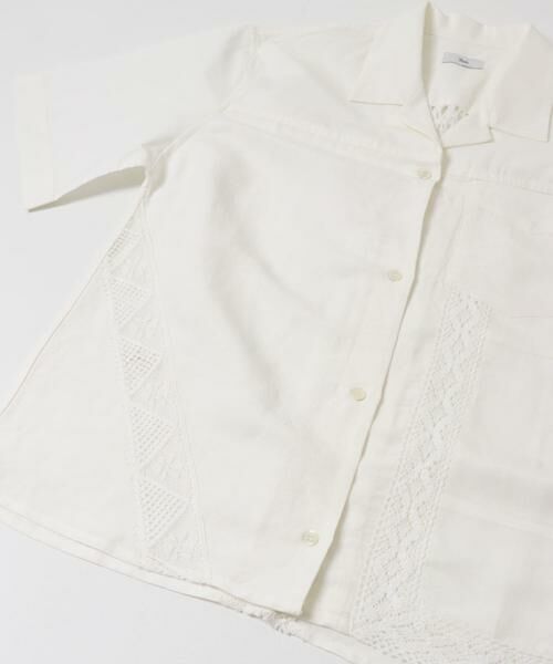 URBAN RESEARCH / アーバンリサーチ シャツ・ブラウス | Teya　LACE PANEL SHIRTS | 詳細5