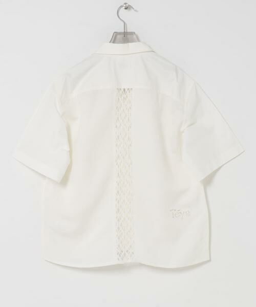 URBAN RESEARCH / アーバンリサーチ シャツ・ブラウス | Teya　LACE PANEL SHIRTS | 詳細6
