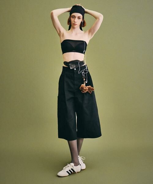 URBAN RESEARCH / アーバンリサーチ その他パンツ | Teya　WIDE VOLUME PANTS（ブラック）