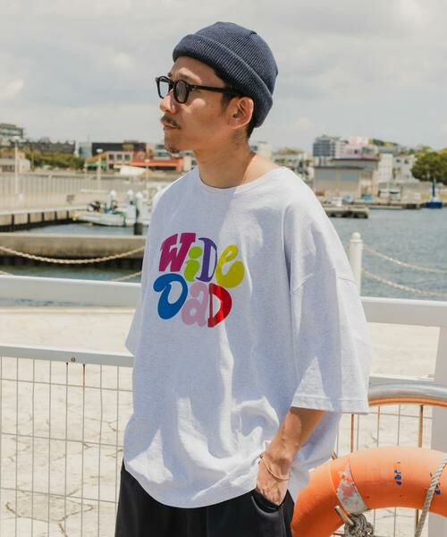 URBAN RESEARCH / アーバンリサーチ Tシャツ | Wide Dad　GRAPHIC T-SHIRTS WITH HATCH | 詳細30