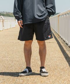 URBAN RESEARCH / アーバンリサーチ ショート・ハーフ・半端丈パンツ | Wide Dad　GRAPHIC SHORTS WITH HATCH
