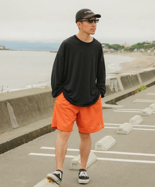 URBAN RESEARCH / アーバンリサーチ ショート・ハーフ・半端丈パンツ | Wide Dad　GRAPHIC SHORTS WITH HATCH | 詳細10
