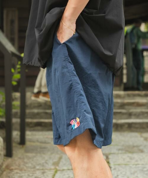 URBAN RESEARCH / アーバンリサーチ ショート・ハーフ・半端丈パンツ | Wide Dad　GRAPHIC SHORTS WITH HATCH | 詳細15