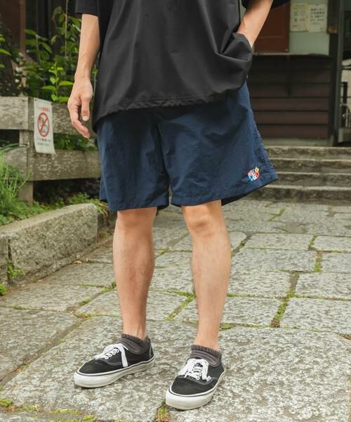 URBAN RESEARCH / アーバンリサーチ ショート・ハーフ・半端丈パンツ | Wide Dad　GRAPHIC SHORTS WITH HATCH | 詳細17