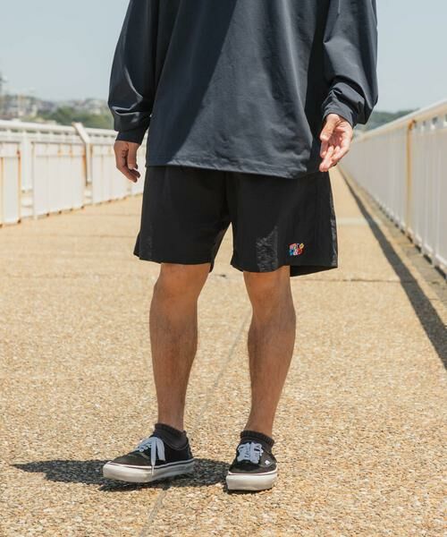 URBAN RESEARCH / アーバンリサーチ ショート・ハーフ・半端丈パンツ | Wide Dad　GRAPHIC SHORTS WITH HATCH | 詳細29