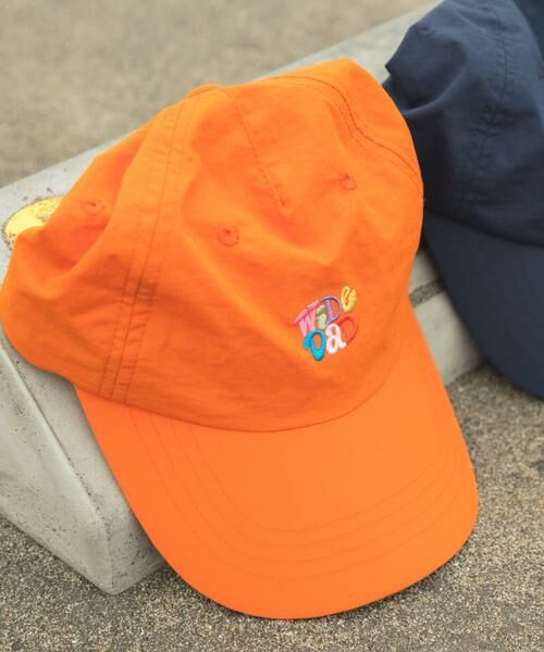 URBAN RESEARCH / アーバンリサーチ キャップ | Wide Dad　GRAPHIC CAP WITH HATCH（オレンジ）