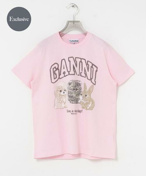 URBAN RESEARCH / アーバンリサーチ Tシャツ | GANNI　EXCLUSIVE RELAXED T-SHIRTS | 詳細1