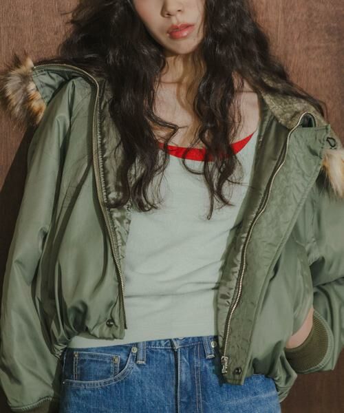 URBAN RESEARCH / アーバンリサーチ ダウンジャケット・ベスト | 『別注』TICCA×URBAN RESEARCH　ショートN2Bジャケット | 詳細1