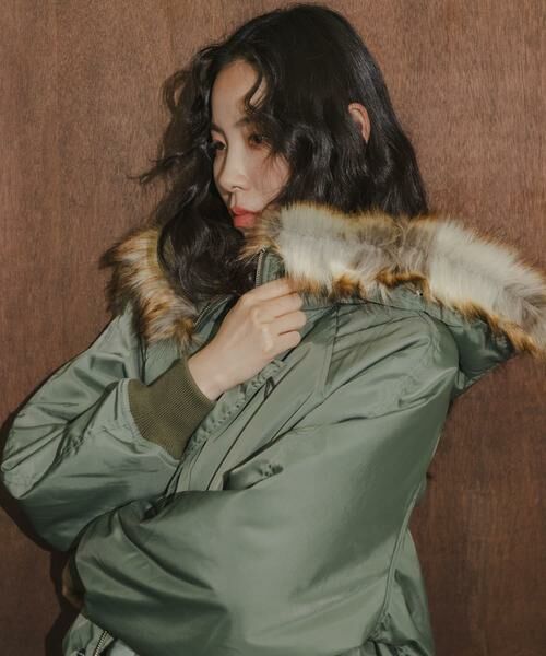 URBAN RESEARCH / アーバンリサーチ ダウンジャケット・ベスト | 『別注』TICCA×URBAN RESEARCH　ショートN2Bジャケット | 詳細2