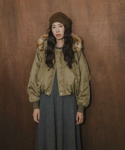 URBAN RESEARCH / アーバンリサーチ ダウンジャケット・ベスト | 『別注』TICCA×URBAN RESEARCH　ショートN2Bジャケット | 詳細10