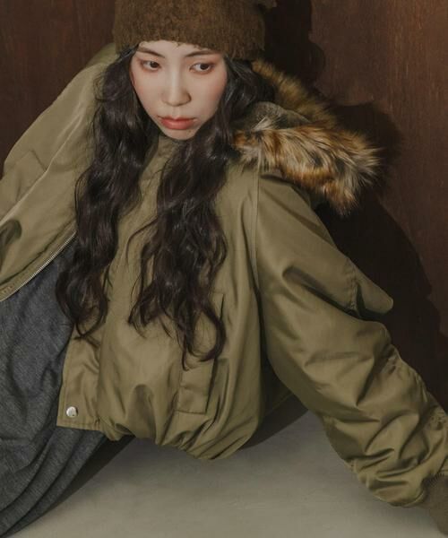 URBAN RESEARCH / アーバンリサーチ ダウンジャケット・ベスト | 『別注』TICCA×URBAN RESEARCH　ショートN2Bジャケット | 詳細14