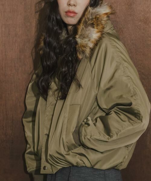 URBAN RESEARCH / アーバンリサーチ ダウンジャケット・ベスト | 『別注』TICCA×URBAN RESEARCH　ショートN2Bジャケット | 詳細15