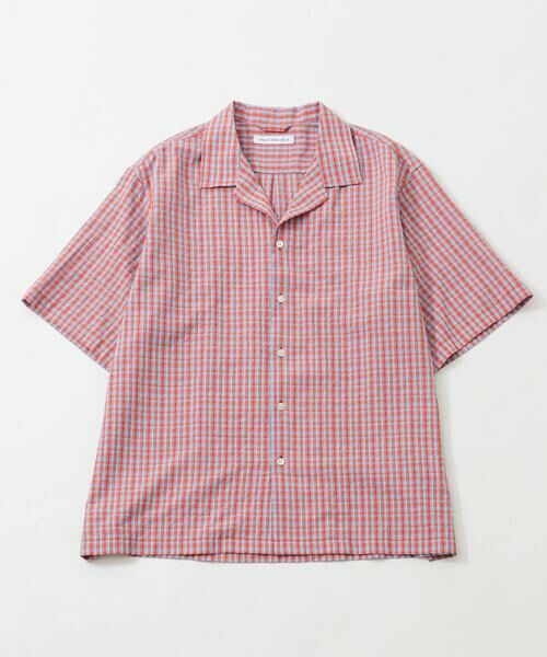 URBAN RESEARCH / アーバンリサーチ シャツ・ブラウス | MINI PLAID SHIRTS（オレンジ）
