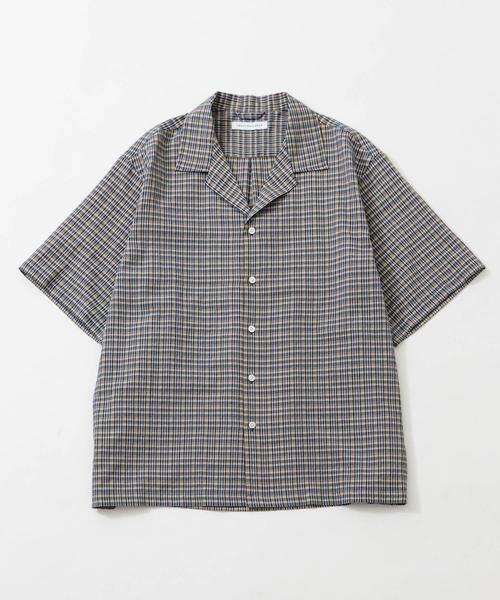 URBAN RESEARCH / アーバンリサーチ シャツ・ブラウス | MINI PLAID SHIRTS（ブルー）