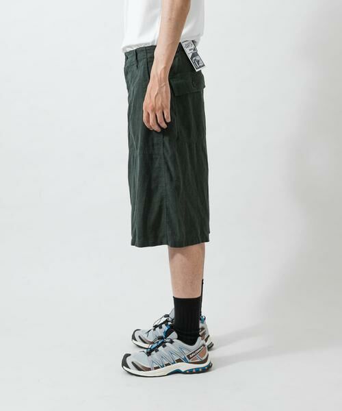 URBAN RESEARCH / アーバンリサーチ ショート・ハーフ・半端丈パンツ | 『別注』LE VETEMENT ATLANTIQUE×URBAN RESEARCH ワークショーツ | 詳細5