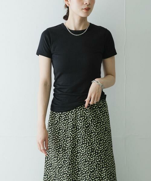 URBAN RESEARCH / アーバンリサーチ Tシャツ | THYARD コンパクトTシャツ（ブラック）