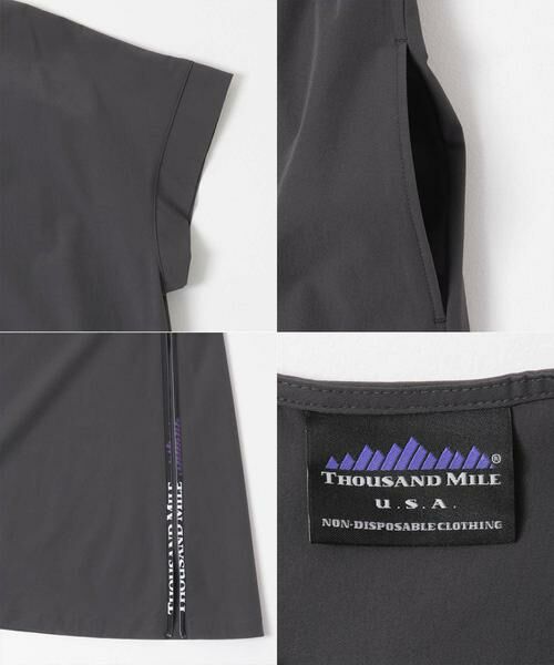 URBAN RESEARCH / アーバンリサーチ ワンピース | 『吸水速乾/UVカット/イージーケア』『別注』THOUSAND MILE×URBAN RESEARCH　FRENCH SLEEVE DRESS | 詳細11