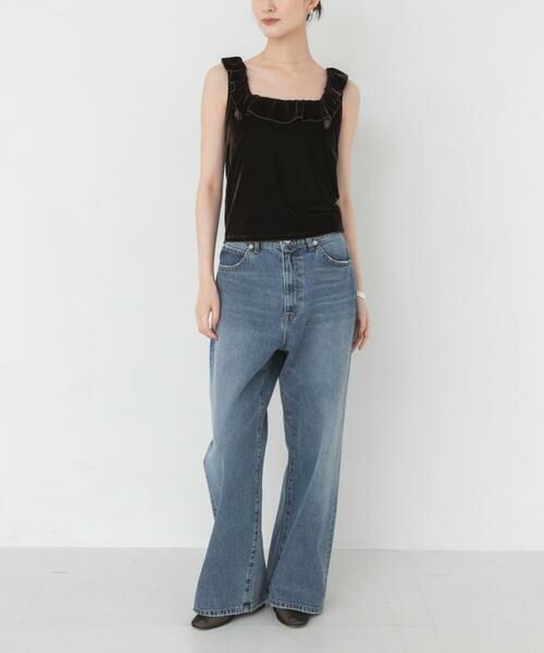 URBAN RESEARCH / アーバンリサーチ その他トップス | ベロアフリルビスチェ | 詳細5