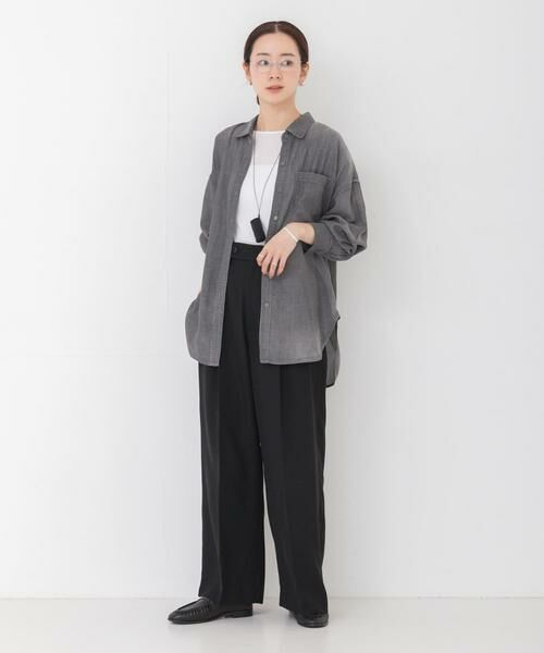 URBAN RESEARCH / アーバンリサーチ シャツ・ブラウス | シアーデニムシャツ | 詳細16